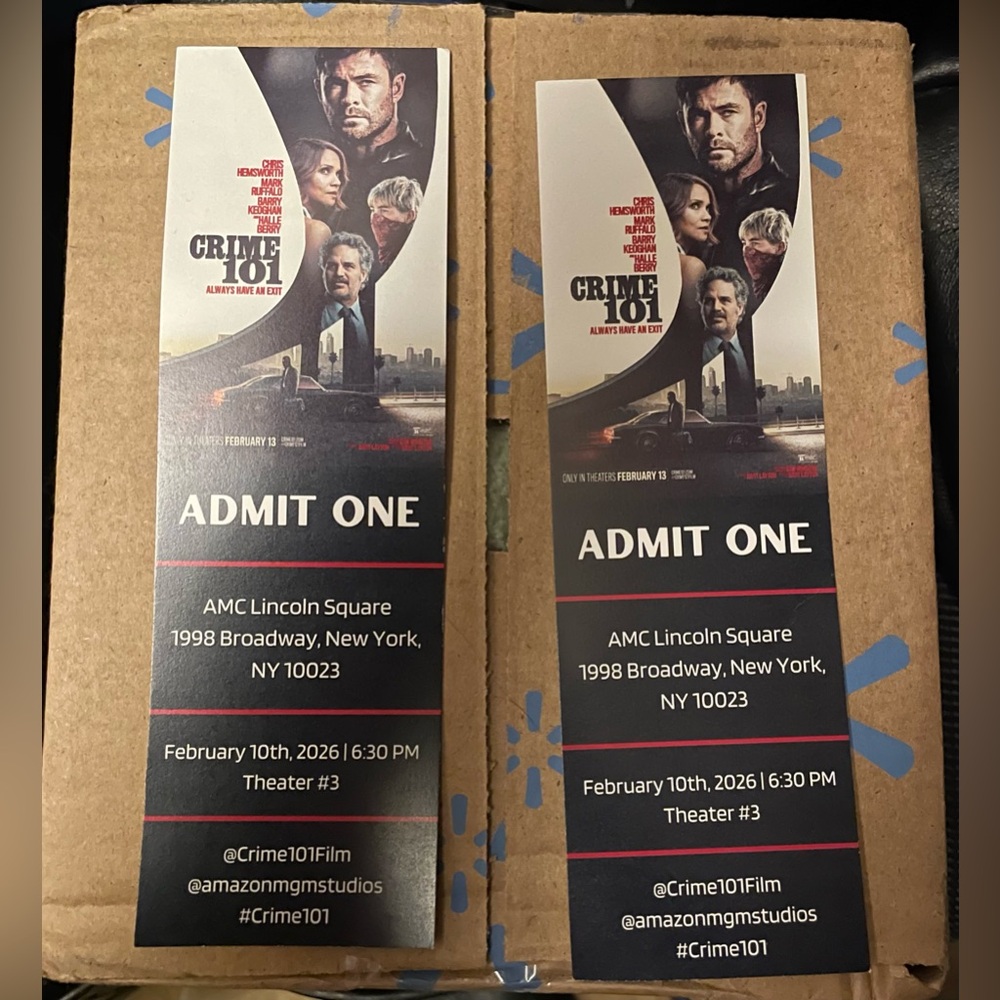 Crime 101 tickets